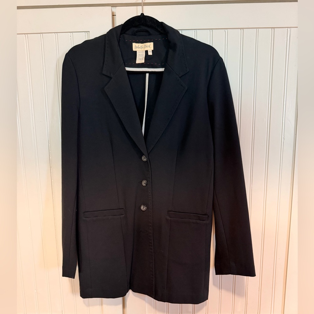 Isabella Bird Black Ponte Jacket - 10